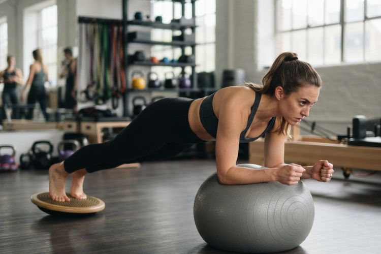 Builds Core Strength and Stability