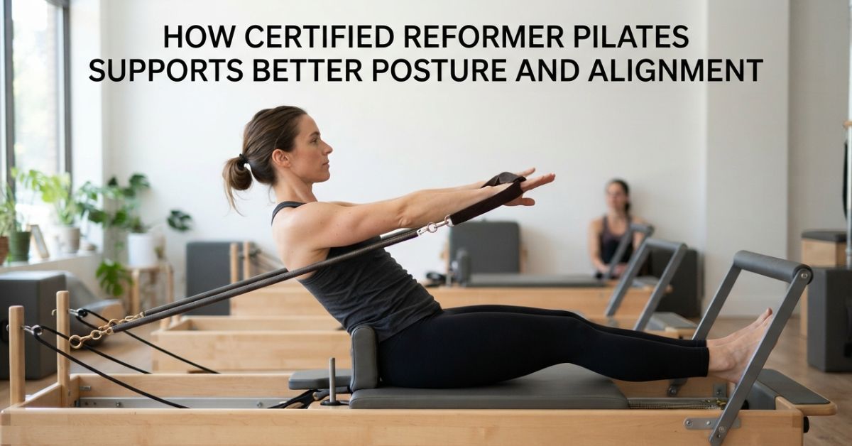 Certified Reformer Pilates Supports Better Posture and Alignment