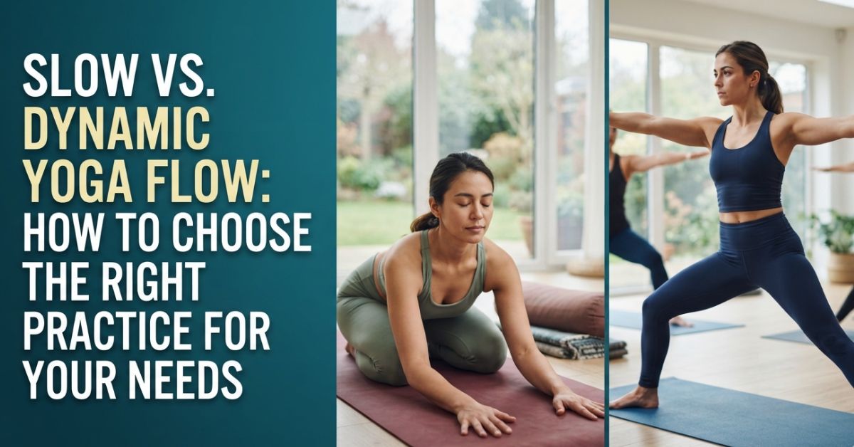 Slow vs. Dynamic Yoga Flow